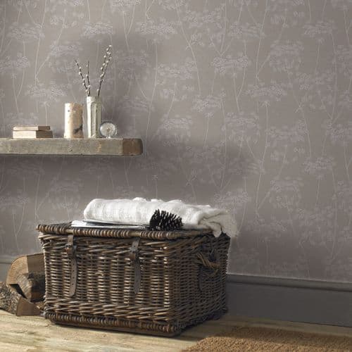 Graham and Brown Aura Taupe 33-301 Wallpaper