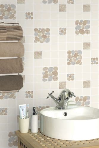 Holden Decor Kitchen & Bathroom Pebble 89122 Wallpaper
