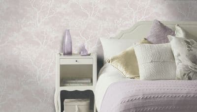 Holden Decor Whispering Tree Pink 65400 Wallpaper