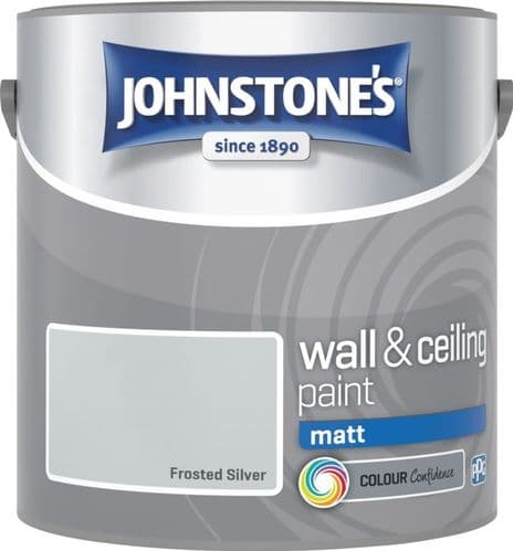 Johnstone's Matt 2.5L - Frosted Silver