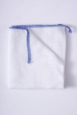 Abbey Bleached Dish Cloth Pack 10 - 18 x 15