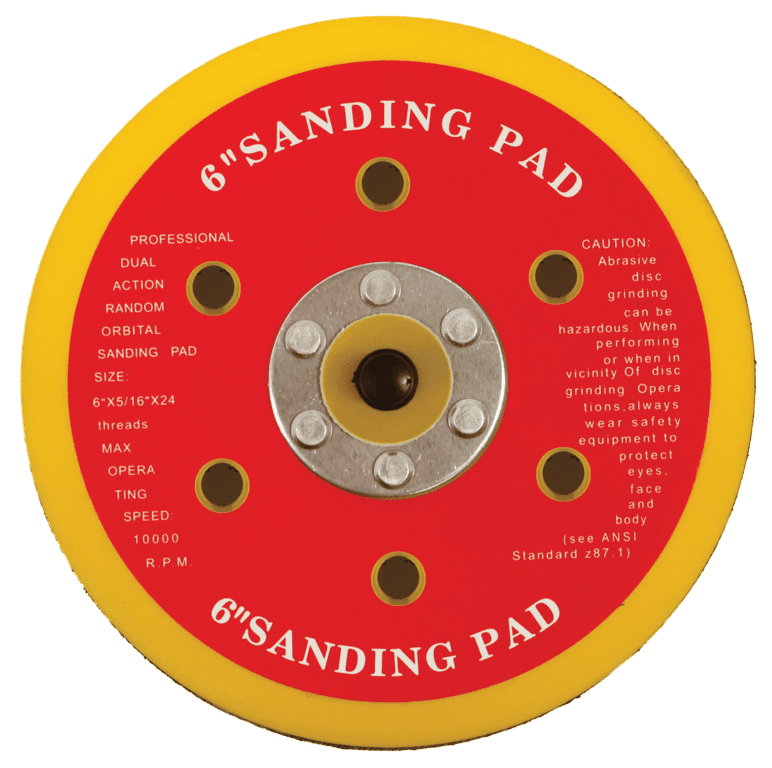 Hook & loop backing pad discount