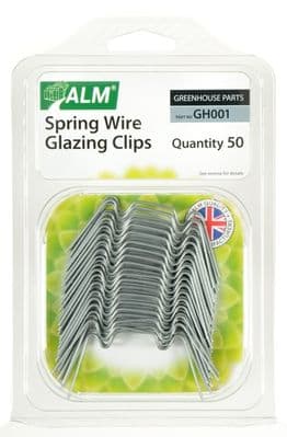 ALM Spring Wire Glazing Clips - Pack of 50