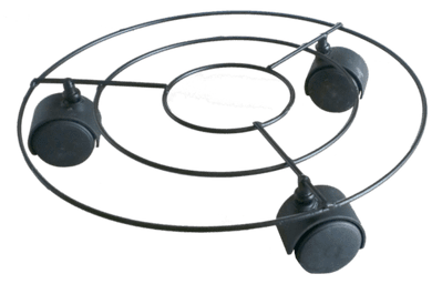 Ambassador Black Pot Caddy - 35cm