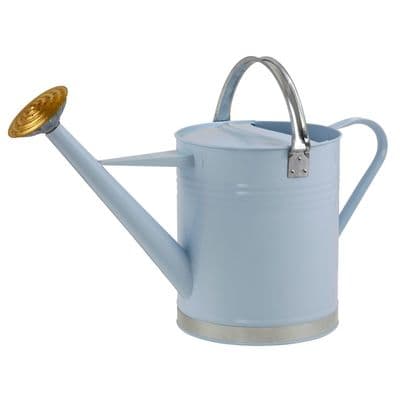 Ambassador Metal Watering Can - Blue 2 Gallon