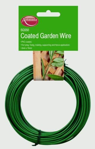 Ambassador PVC Coated Wire - 2mm x 30m