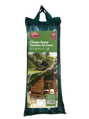 Ambassador Round Furniture Set Cover - 4 Seater 163cm x 84cm