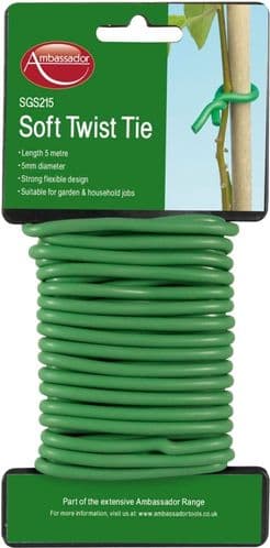 Ambassador Soft Twist Tie - 5m