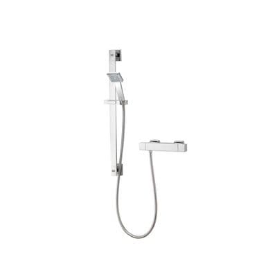Aqualisa - Square Valve Mixer Shower - Chrome