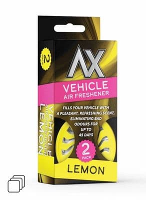 Ax Vehicle Air Freshener - Pack 2