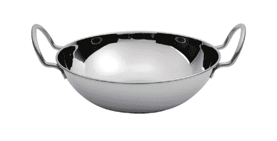 Basiks Stainless Steel Balti Dish - 19cm
