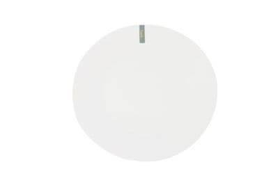 Basiks White Porcelain Dinner Plate - 10.5