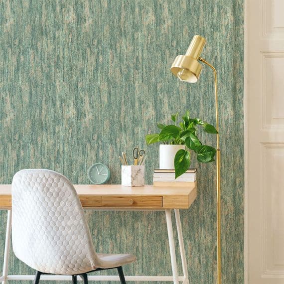 Belgravia Retreat Texture Teal 54451 Wallpaper