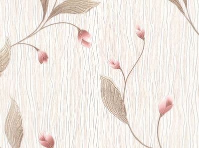 Belgravia Tiffany Platinum Pink/Bronze Trail GB160 Wallpaper