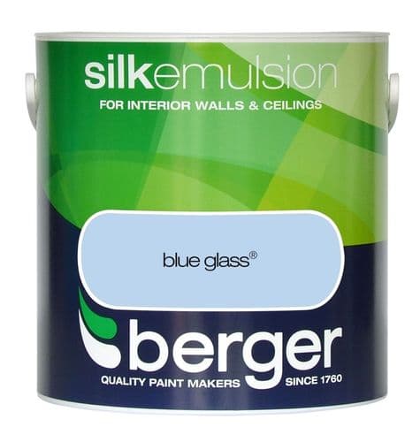 Berger Silk Emulsion 2.5L - Blue Grass