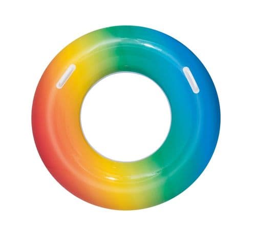 Bestway Rainbow Swim Ring - 36"