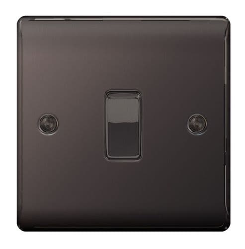 BG Nexus Metal 10ax Plate - Black Nickel
