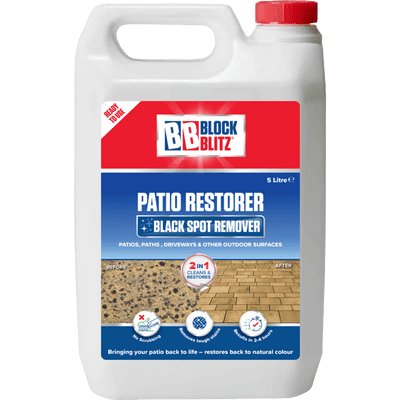 Block Blitz Patio Restorer & Black Spot Remover - 5L