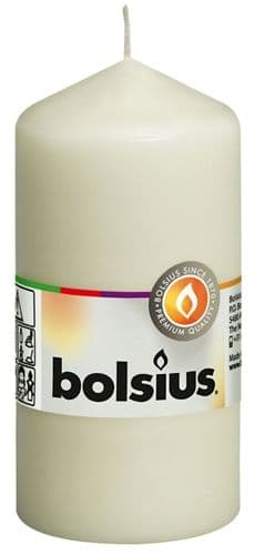 Bolsius Pillar Candle - Ivory 120/58