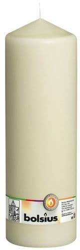 Bolsius Pillar Candle - Ivory 300/98