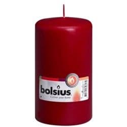Bolsius Pillar Candle Single - Wine Red