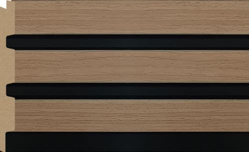 Bosco 3D Wall Panel 300mm x 12mm x 2.6m - Beech