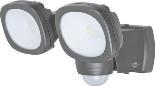 Brennenstuhl Battery LED Floodlight With PIR - 2 x 240 Lumen