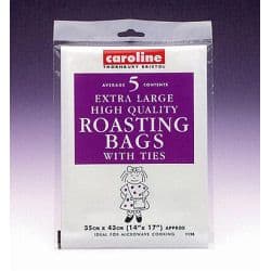 Caroline Large Roasting Bags (5) - 14"x 17" (30 x43cm)