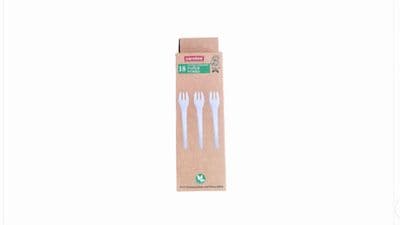 Caroline Paper Forks - Pack 18