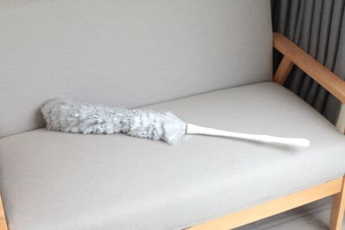Casa & Casa Feather Duster With Long Handle - Grey