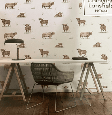 Catherine Lansfield- Angus Highland Cow - 165532