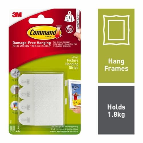 Command™ Small Picture Strips - 4 Sets