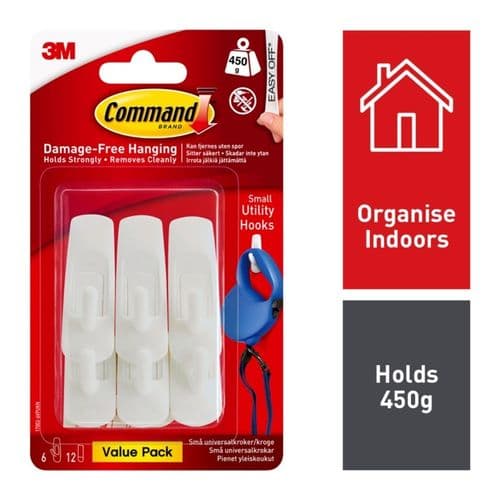 Command™ Utility Hook Value Pack - Small