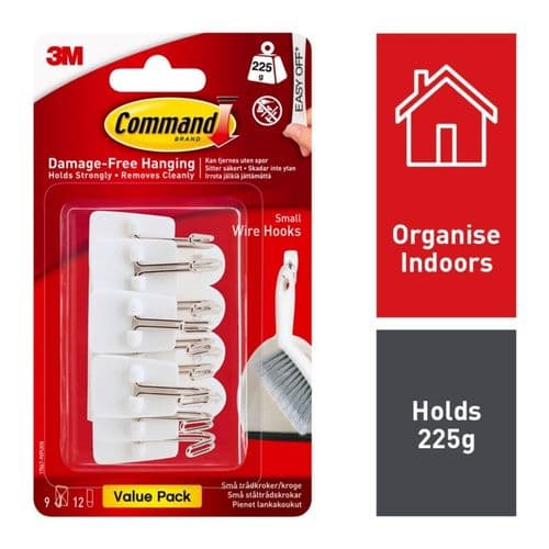 Command™ Wire Hooks Value Pack - Small