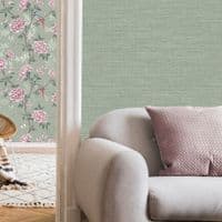 Crown Akina Texture Sage M1728 Wallpaper