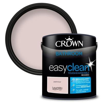 Crown Easyclean Bathroom Mid Sheen 2.5L - Pashmina