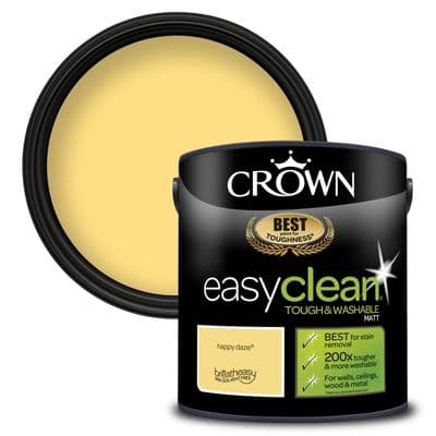 Crown Easyclean Matt Emulsion 2.5L - Happy Daze