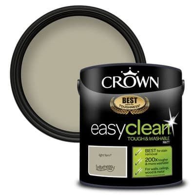 Crown Easyclean Matt Emulsion 2.5L - Light Fern
