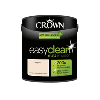 Crown Easyclean Matt Emulsion 2.5L - Magnolia