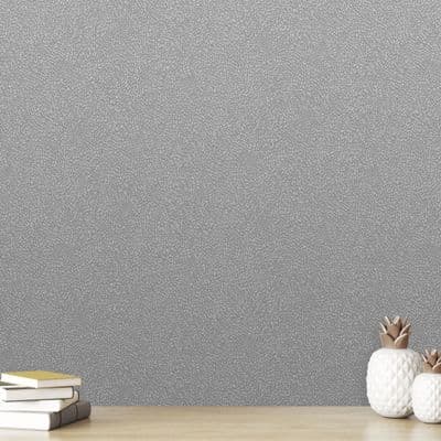 Crown Glamorous Leopard Texture Charcoal M1497 Wallpaper