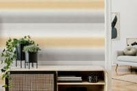 Crown Kirby Stripe Mustard M1645 Wallpaper