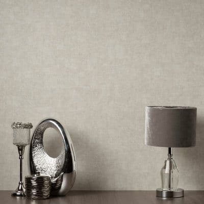 Crown Milano Hessian Texture Stone M95619 Wallpaper