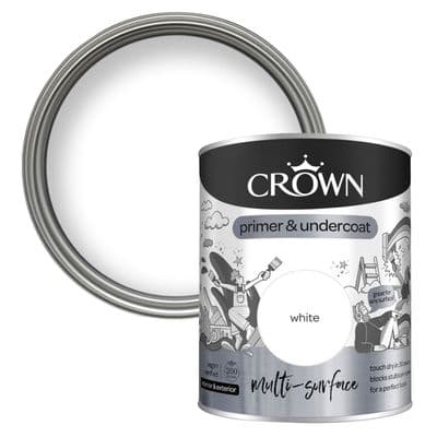 Crown Quick Dry Multi Surface Primer & Undercoat - 750ml