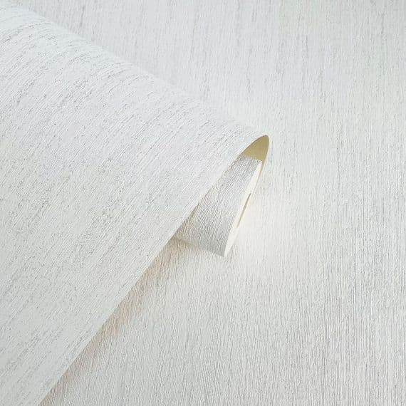 Crown Synergy White Texture M0736 Wallpaper