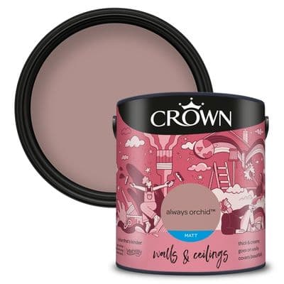 Crown Walls & Ceilings Matt 2.5L - Always Orchid