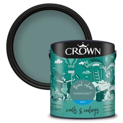 Crown Walls & Ceilings Matt 2.5L - Botany Bay