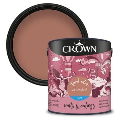 Crown Walls & Ceilings Matt 2.5L - Candy Clay