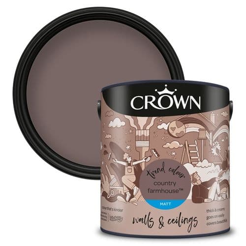 Crown Walls & Ceilings Matt 2.5L - Country Farmhouse