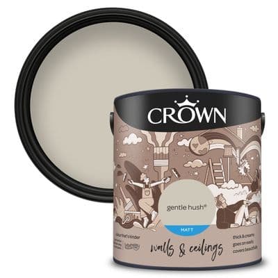 Crown Walls & Ceilings Matt 2.5L - Gentle Hush