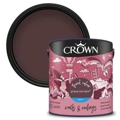 Crown Walls & Ceilings Matt 2.5L - Grape Escape